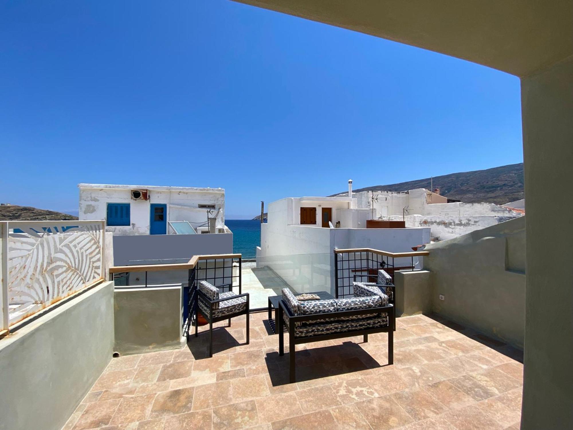 Andros 4 All Seasons Villas & Suites Ormos  Eksteriør billede